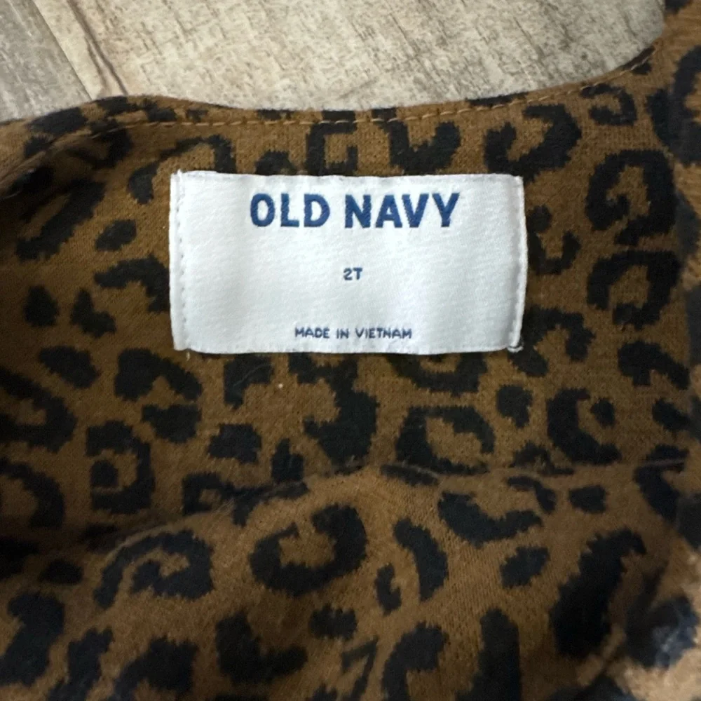 Old Navy Toddler Leopard Dress –‎ Size 2T